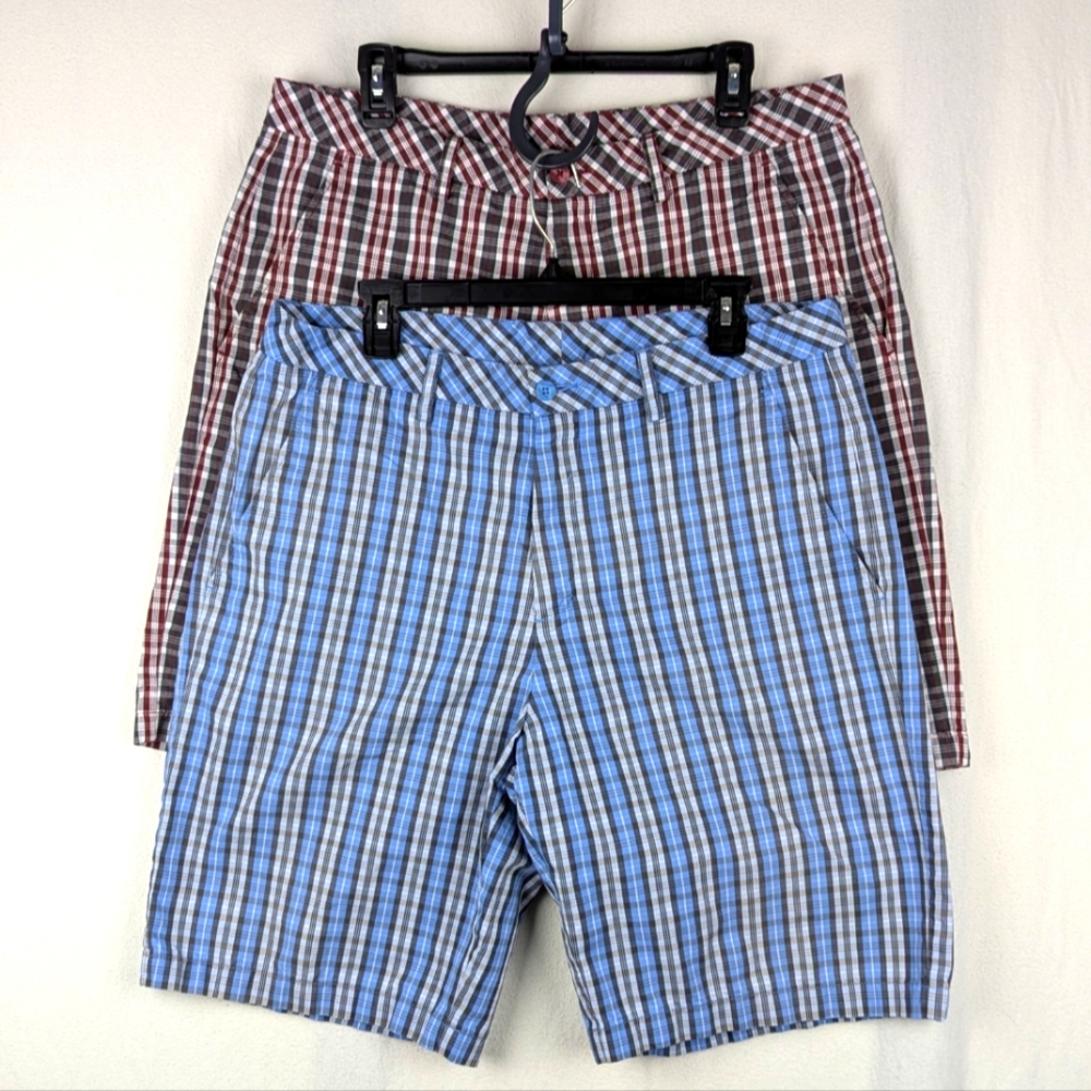 Lot 2 Ashworth golf shorts 36w x 10"
